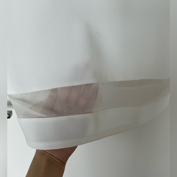 Topshop White Midi Bodycon Dress - Picture 2 of 8